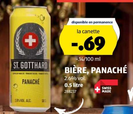 ST. GOTTHARD PANACHÉ