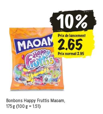 Bonbons Happy Fruttis Maoam