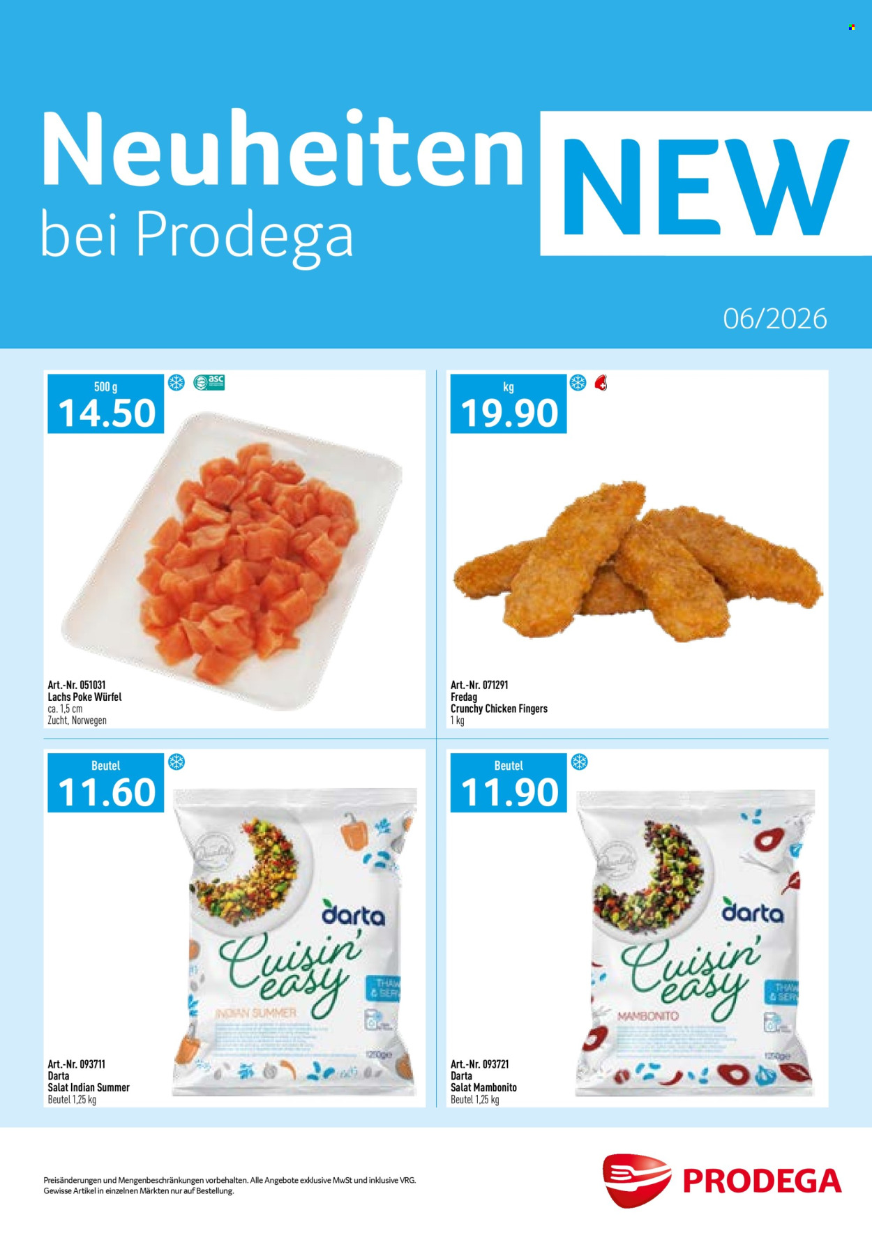 Catalogue Prodega - 1.6.2026 - 30.6.2026. Page 1. Page 1