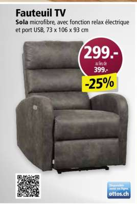 Fauteuil TV