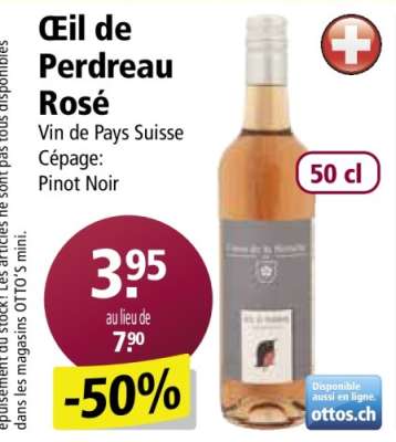 Œil de Perdreau Rosé