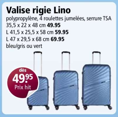 Valise rigie Lino