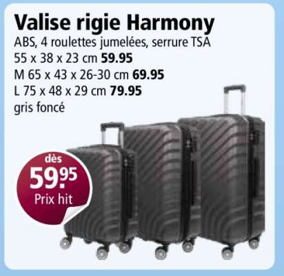 Valise rigie Harmony