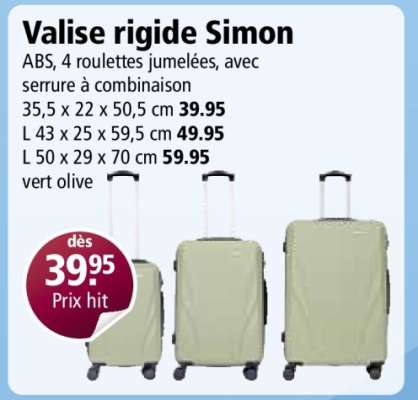 Valise rigide Simon