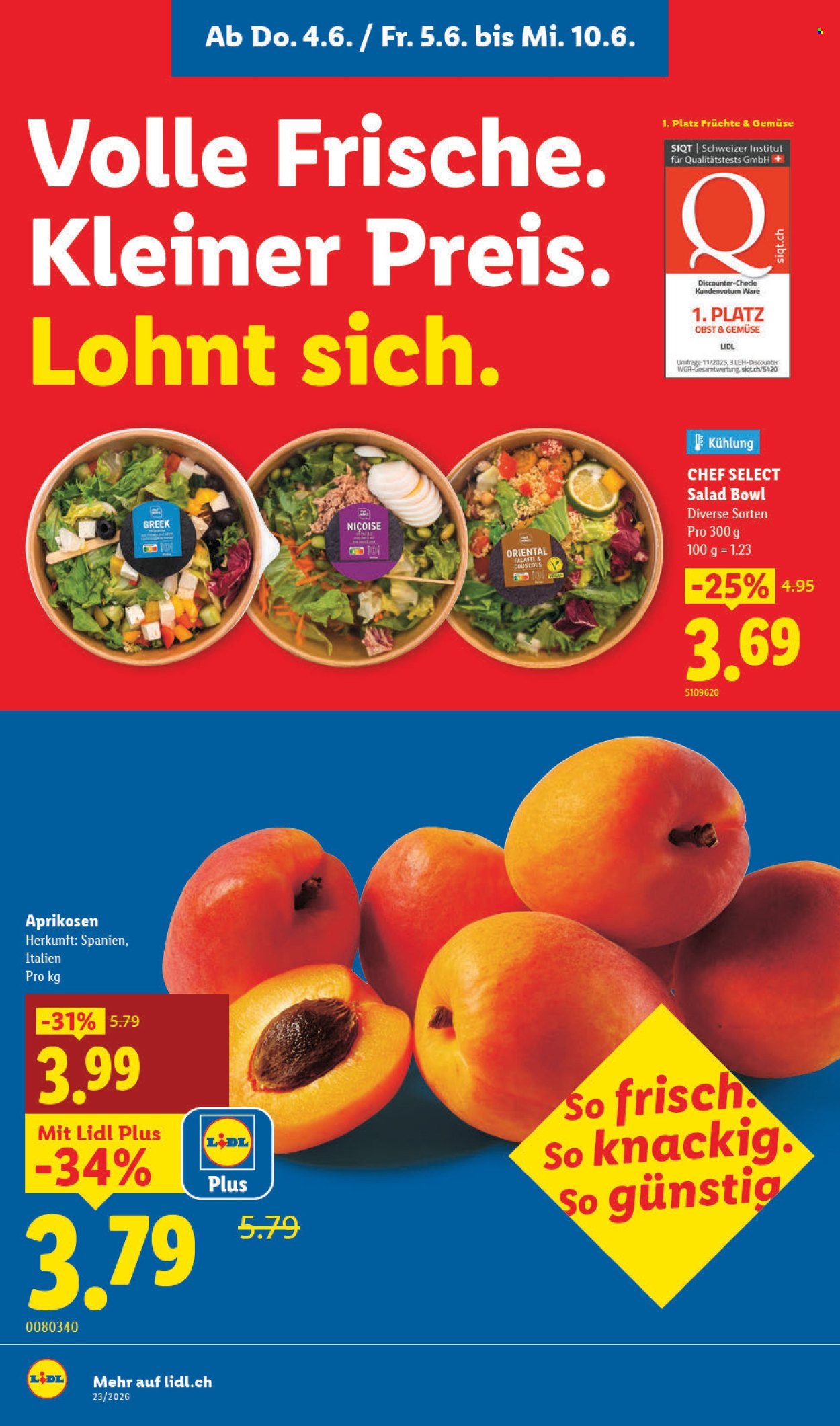 Catalogue Lidl - 4.6.2026 - 10.6.2026. Page 4. Page 4