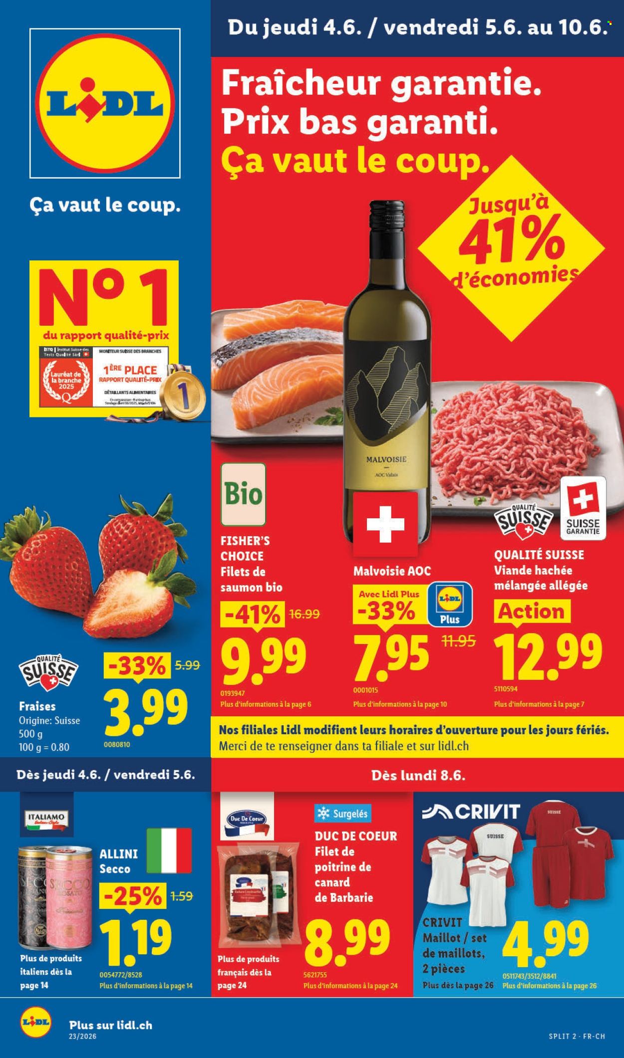 Catalogue Lidl - 4.6.2026 - 10.6.2026. Page 1. Page 1