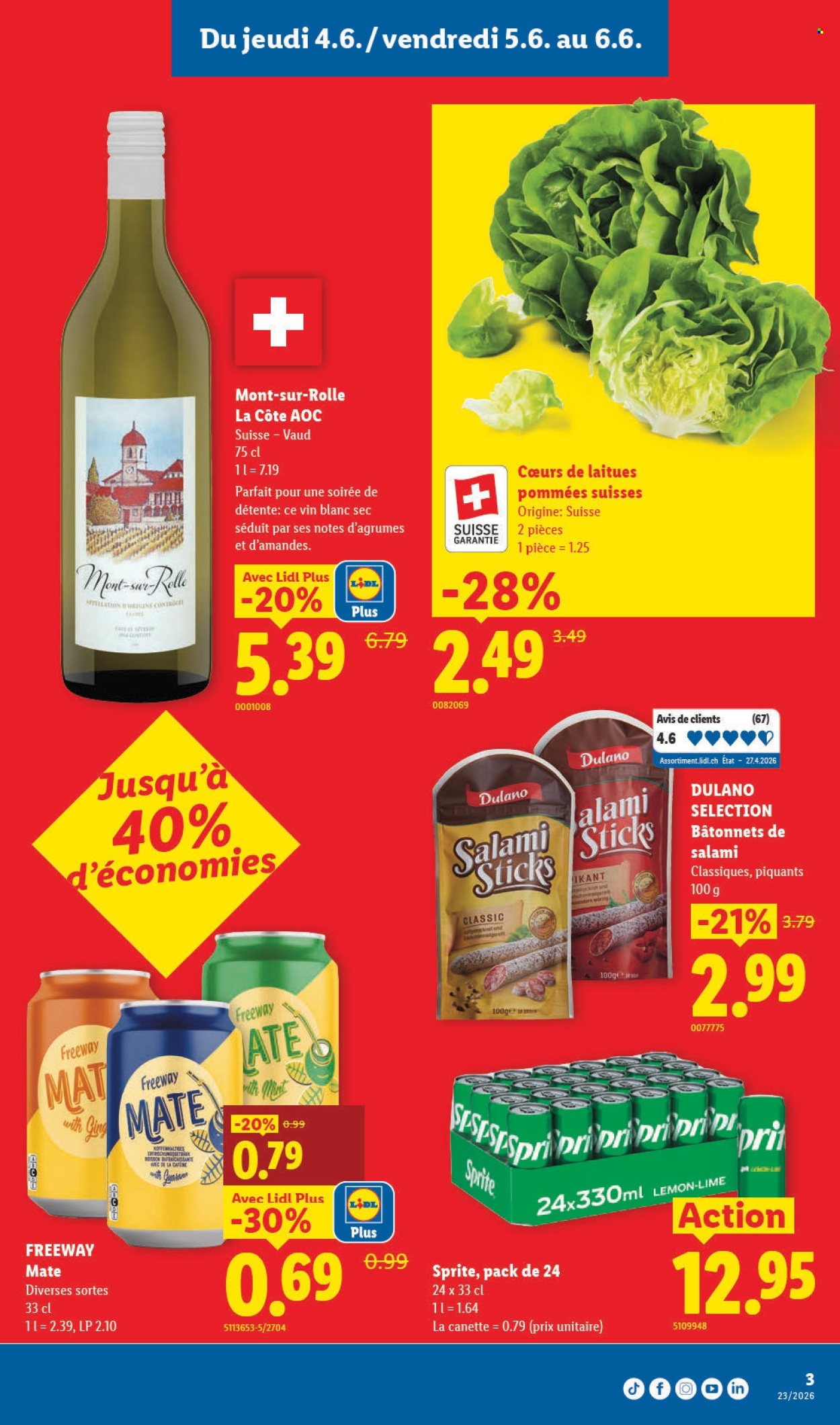 Catalogue Lidl - 4.6.2026 - 10.6.2026. Page 3. Page 3