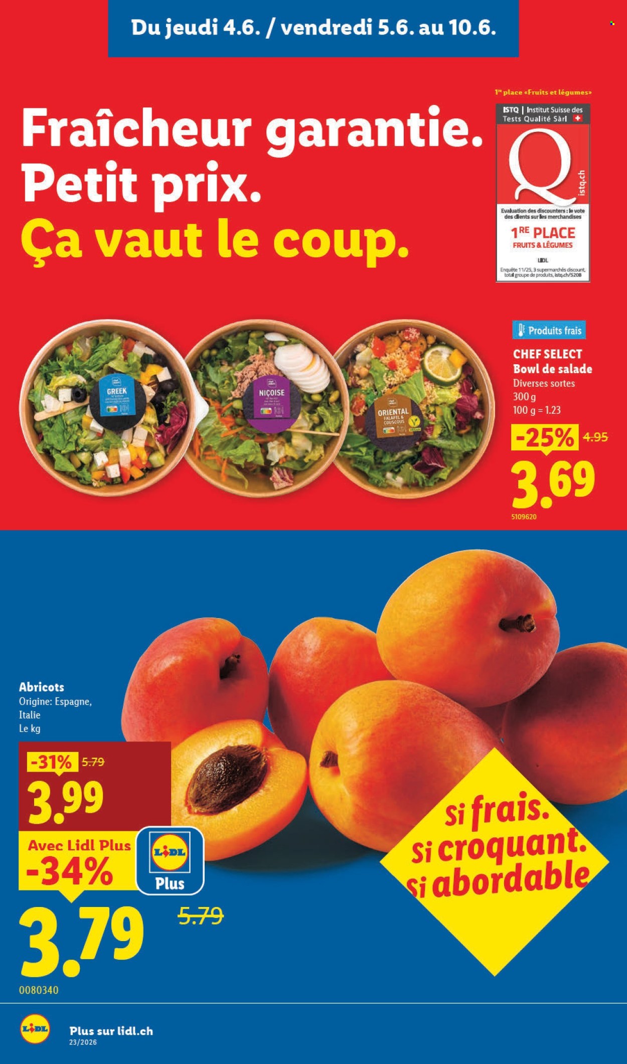 Catalogue Lidl - 4.6.2026 - 10.6.2026. Page 4. Page 4