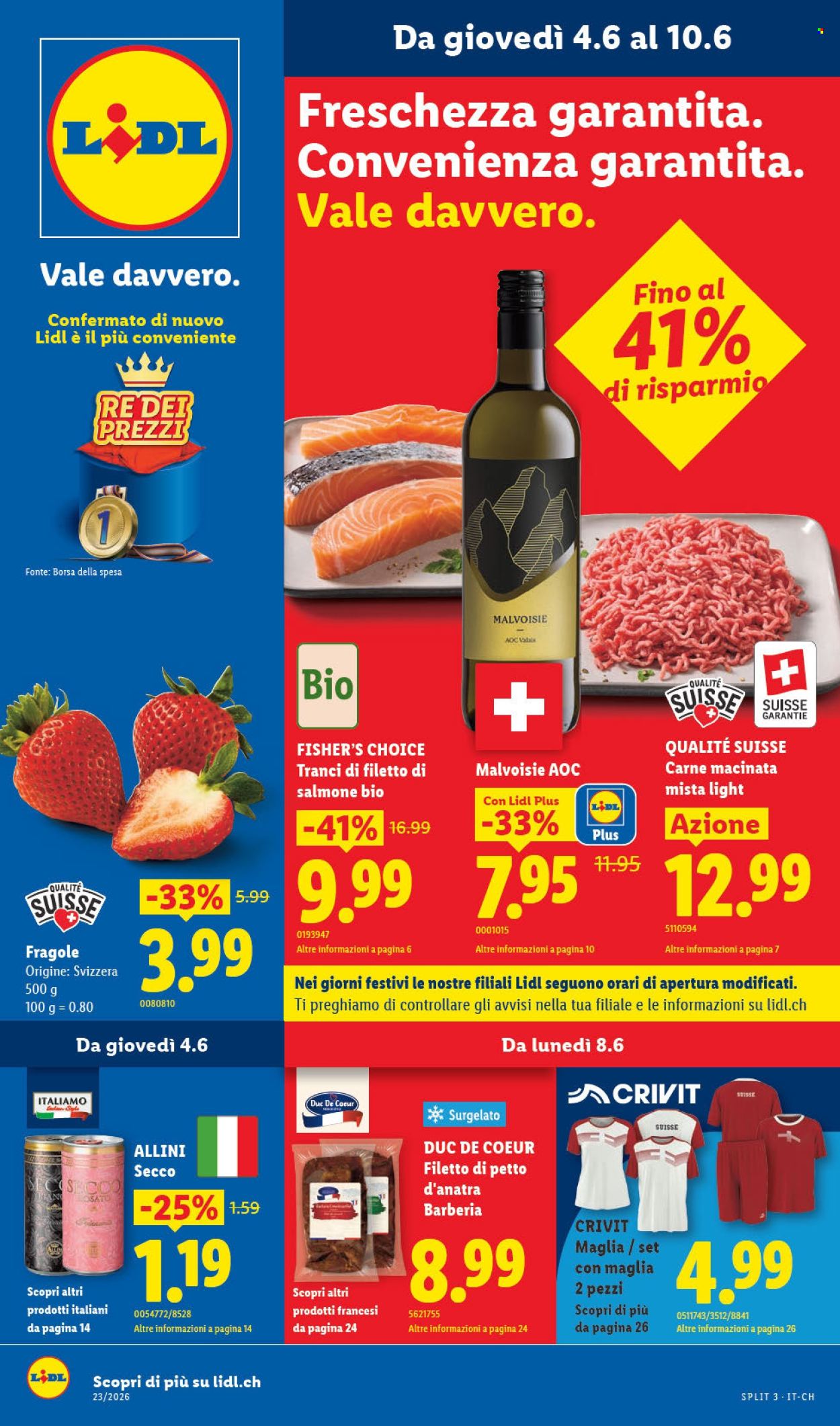 Catalogue Lidl - 4.6.2026 - 10.6.2026. Page 1. Page 1