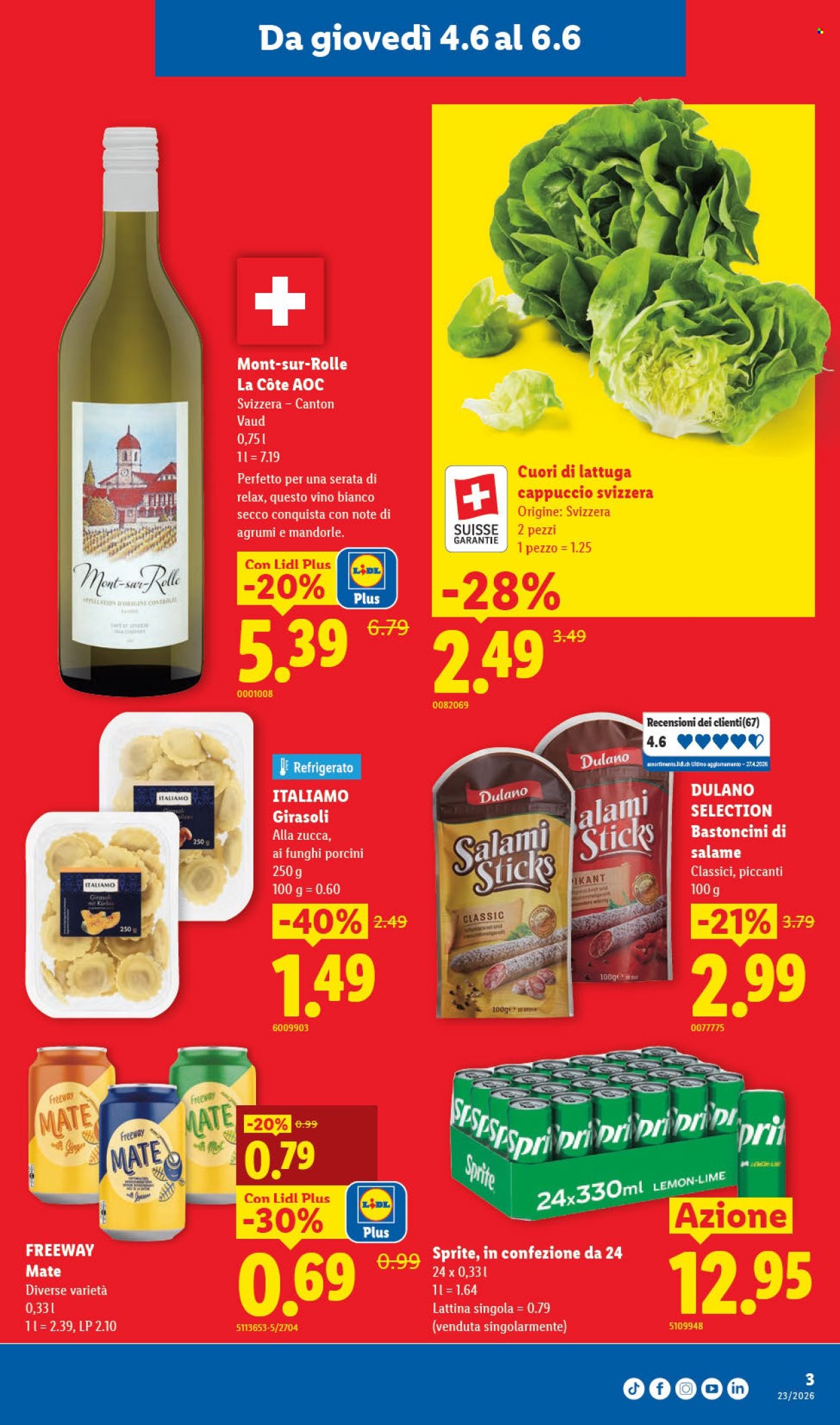Catalogue Lidl - 4.6.2026 - 10.6.2026. Page 3. Page 3