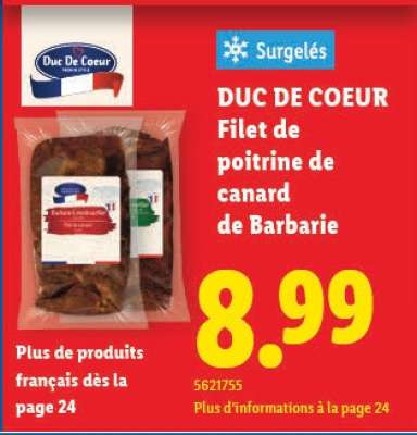 DUC DE COEUR