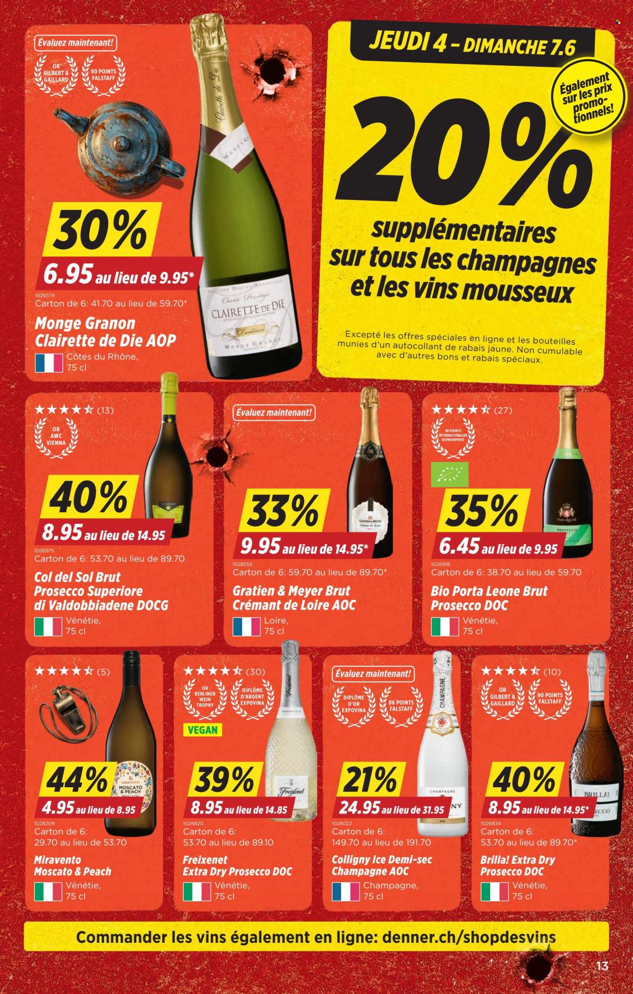 Catalogue Denner - 4.6.2026 - 10.6.2026. Page 13. Page 13
