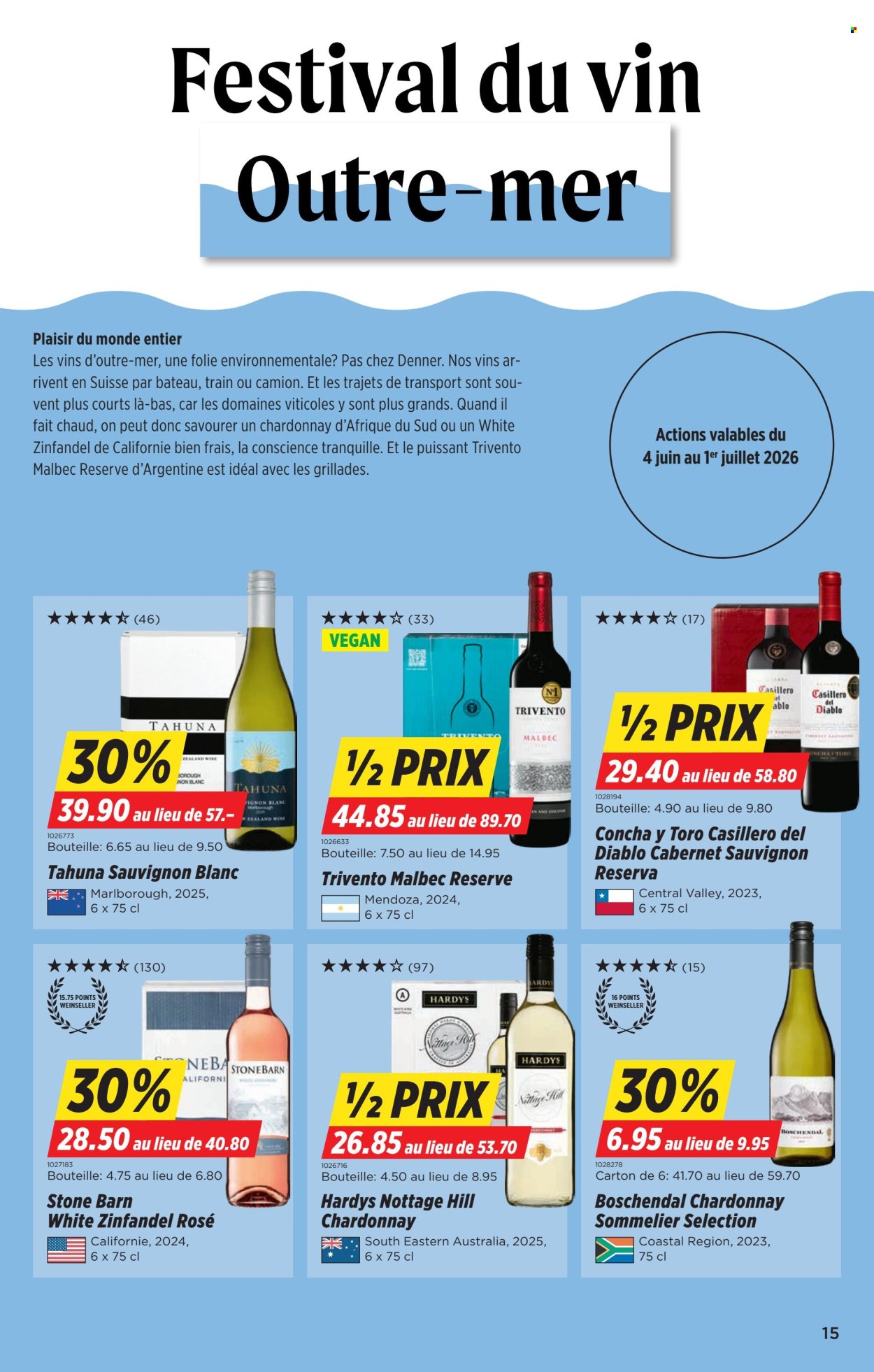 Catalogue Denner - 4.6.2026 - 10.6.2026. Page 15. Page 15
