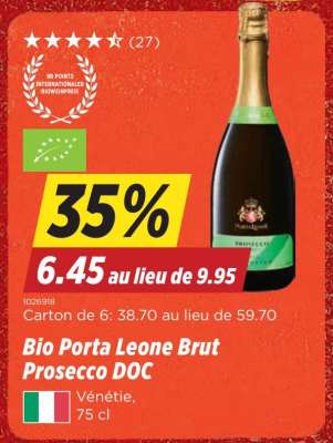Bio Porta Leone Brut Prosecco DOC