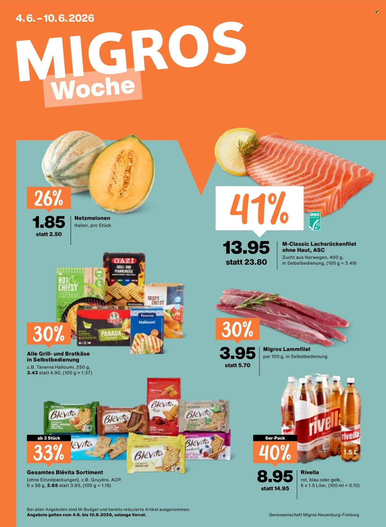 Catalogue Migros - 4.6.2026 - 10.6.2026. Page 1. Page 1