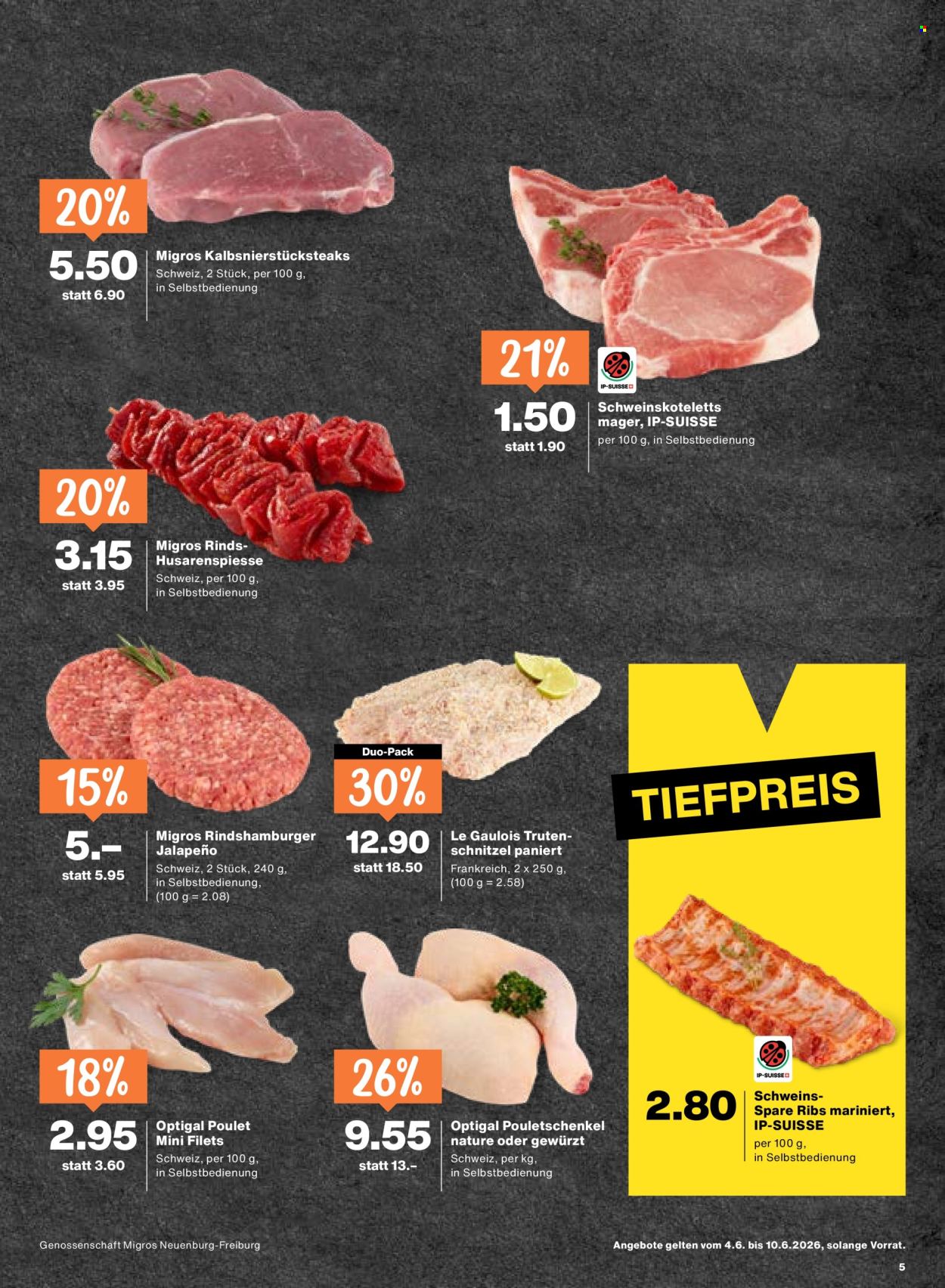 Catalogue Migros - 4.6.2026 - 10.6.2026. Page 5. Page 5