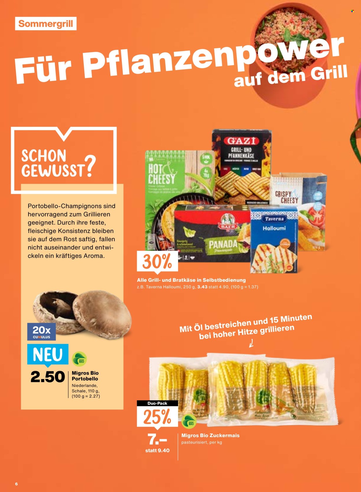 Catalogue Migros - 4.6.2026 - 10.6.2026. Page 6. Page 6