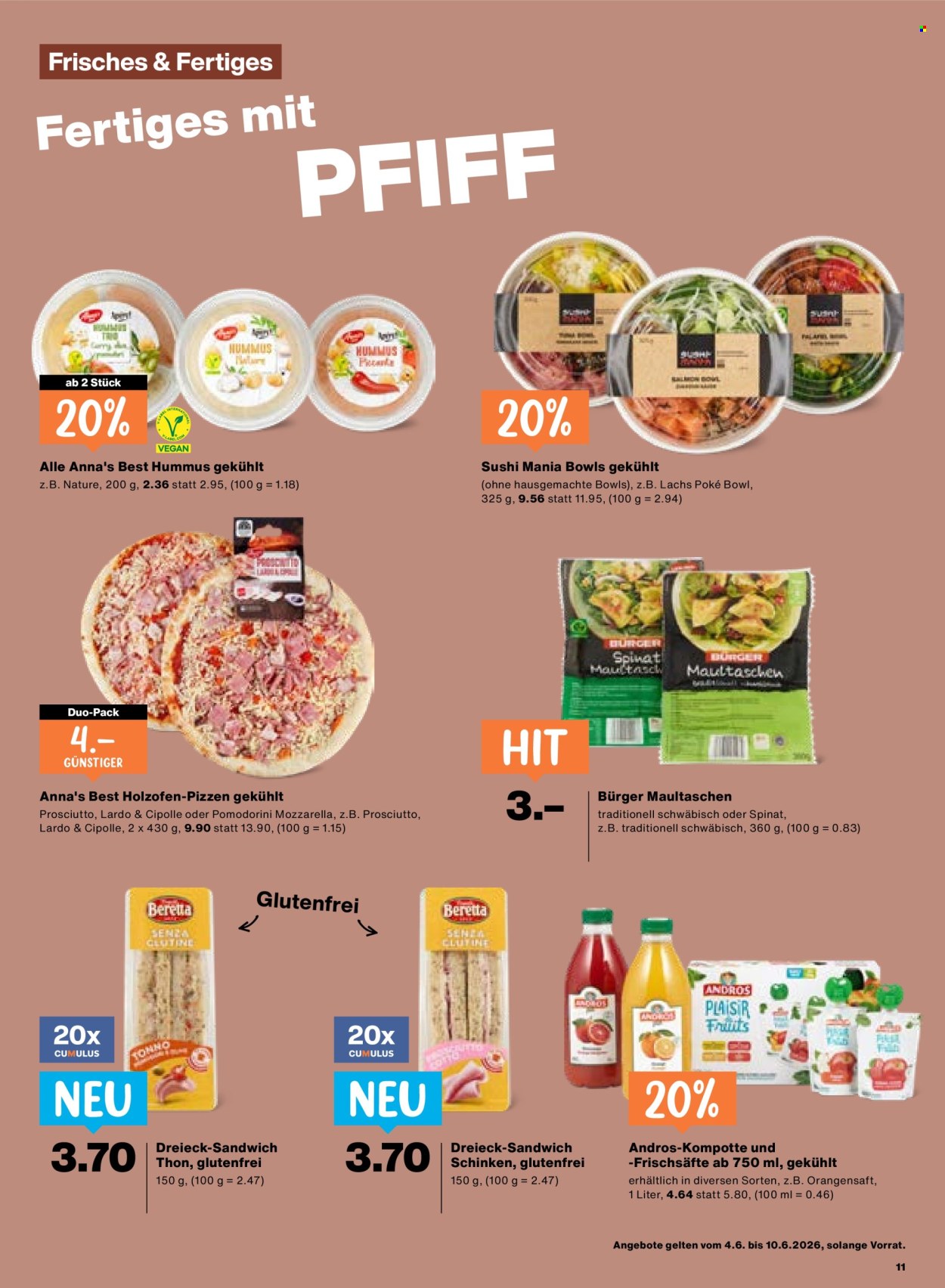 Catalogue Migros - 4.6.2026 - 10.6.2026. Page 11. Page 11