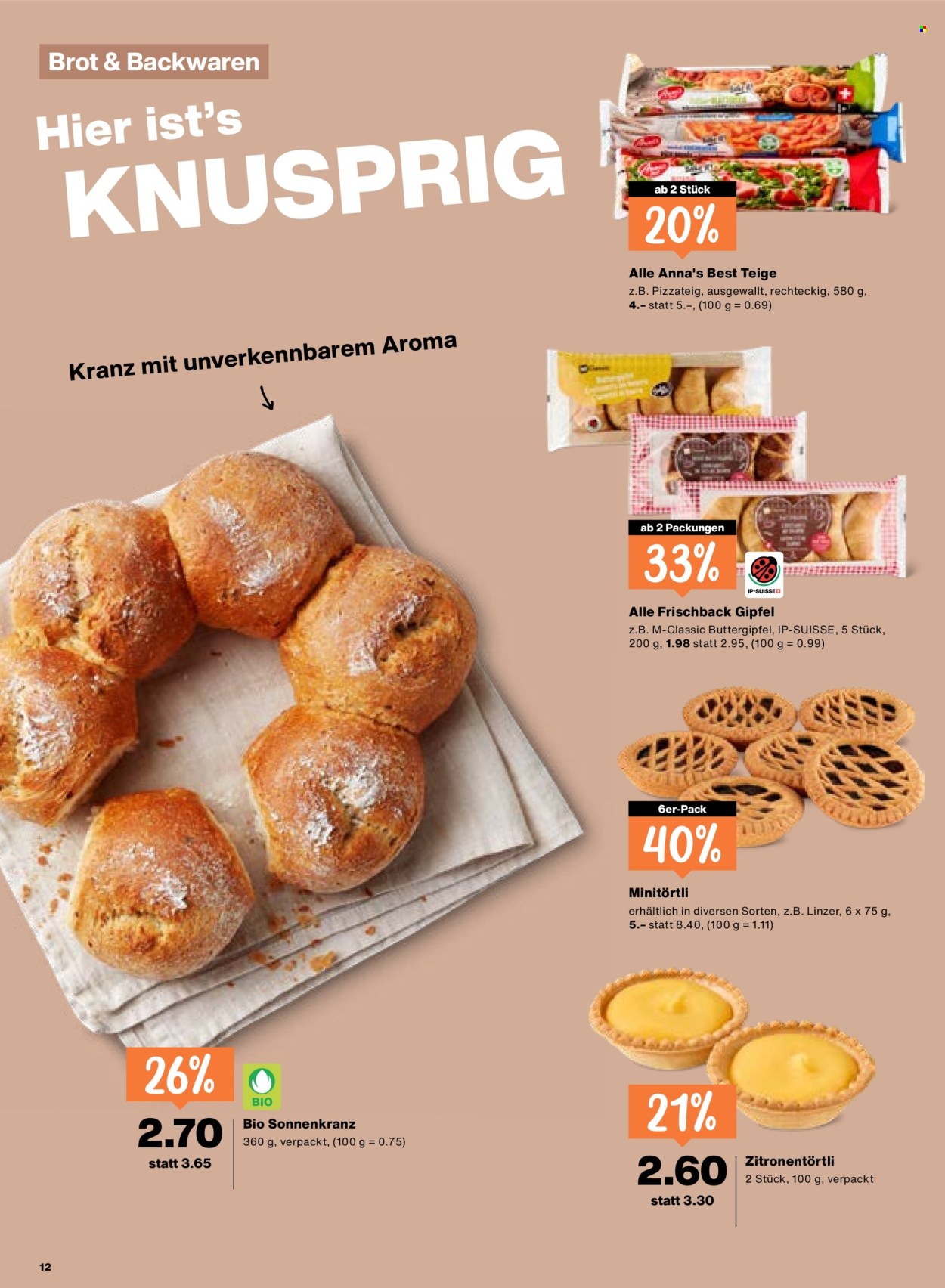 Catalogue Migros - 4.6.2026 - 10.6.2026. Page 12. Page 12