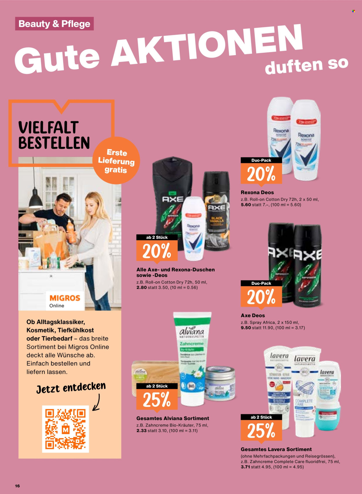 Catalogue Migros - 4.6.2026 - 10.6.2026. Page 16. Page 16