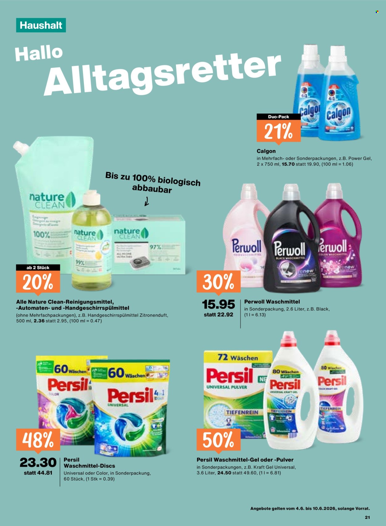 Catalogue Migros - 4.6.2026 - 10.6.2026. Page 21. Page 21