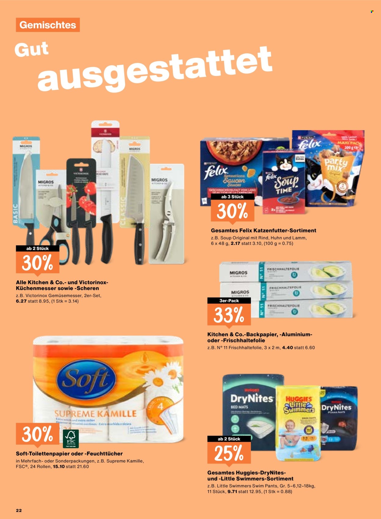 Catalogue Migros - 4.6.2026 - 10.6.2026. Page 22. Page 22