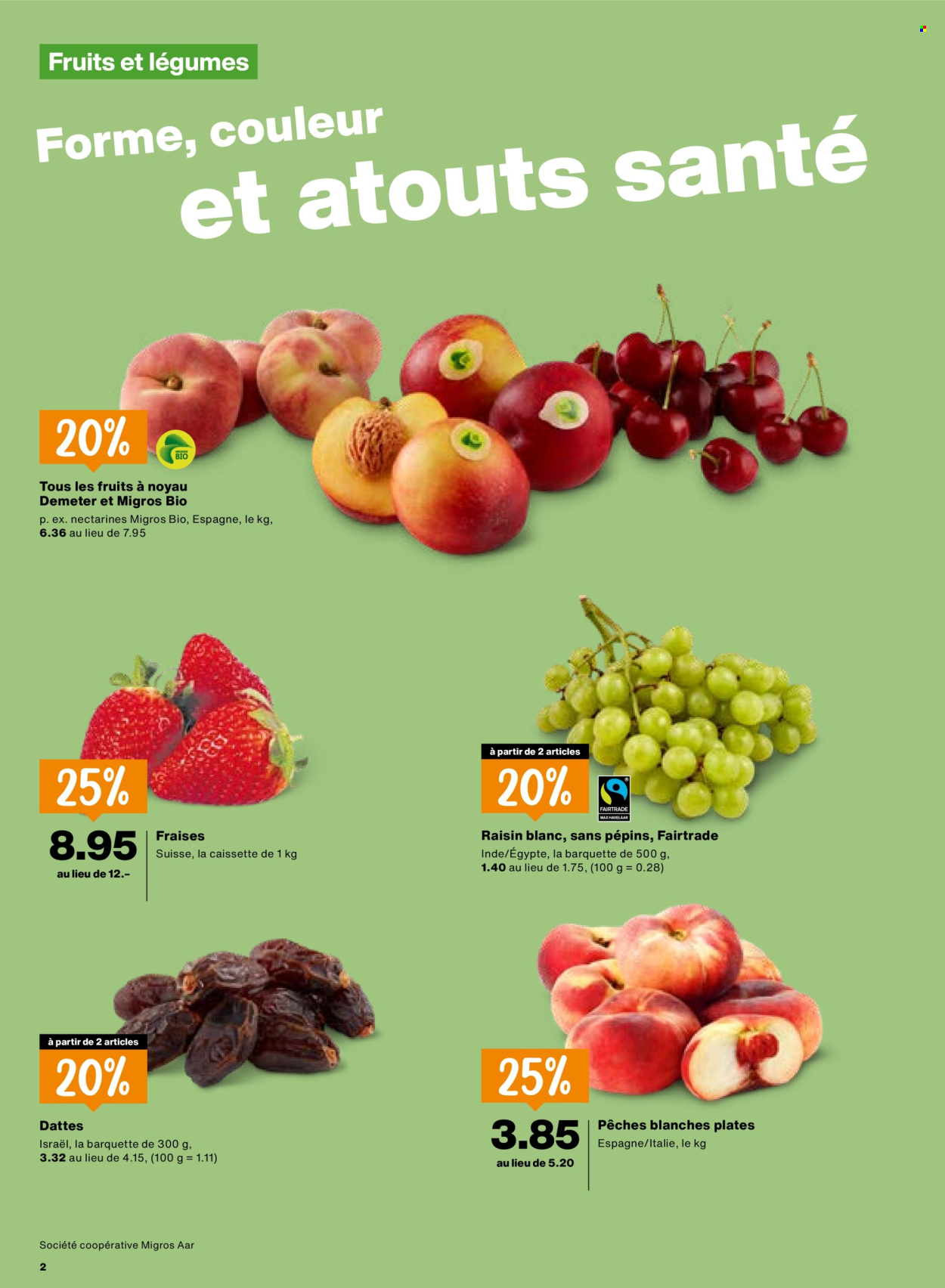 Catalogue Migros - 4.6.2026 - 10.6.2026. Page 2. Page 2