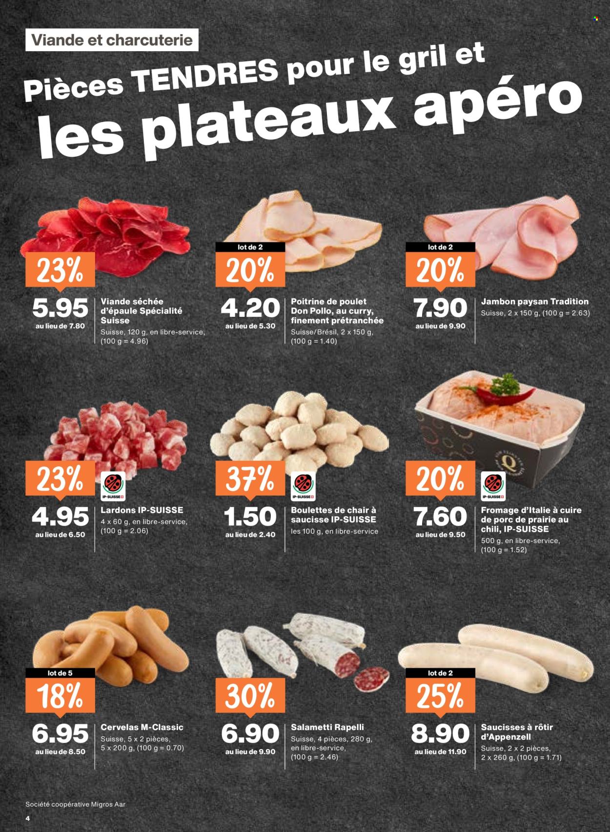 Catalogue Migros - 4.6.2026 - 10.6.2026. Page 4. Page 4