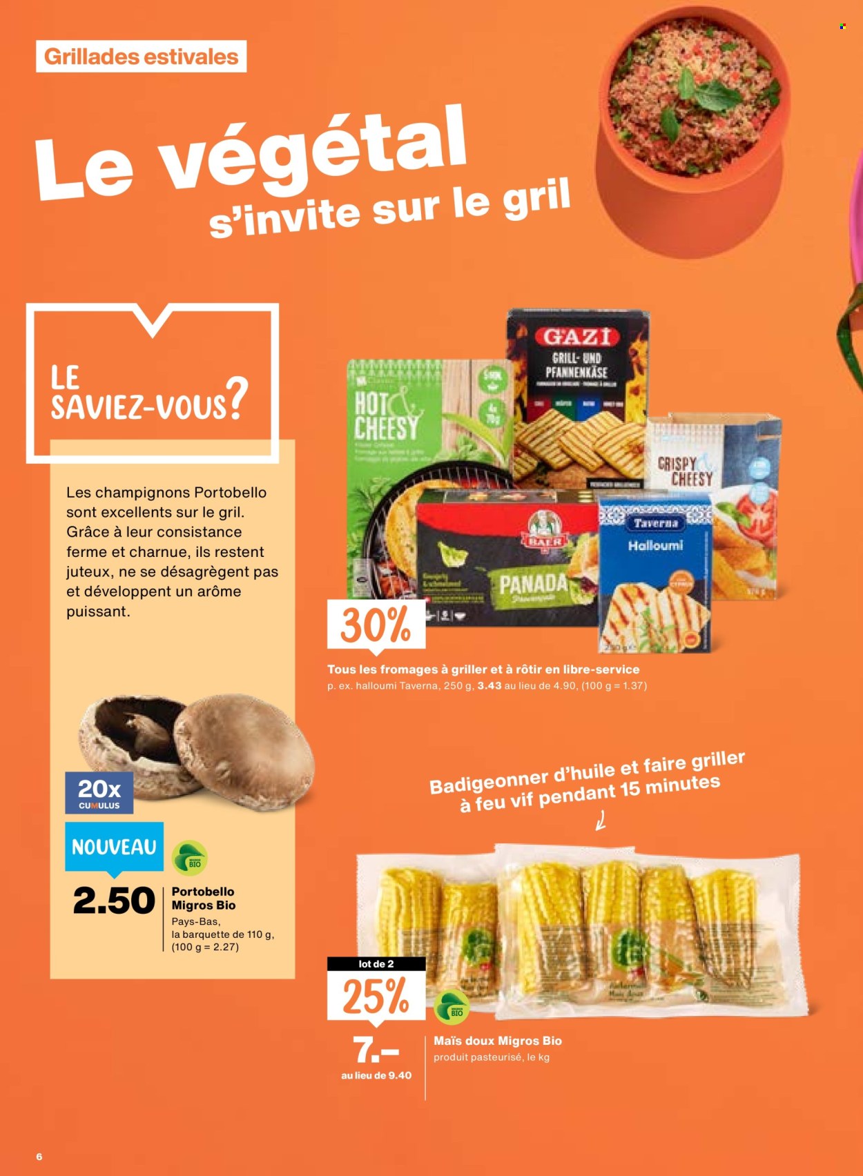 Catalogue Migros - 4.6.2026 - 10.6.2026. Page 6. Page 6