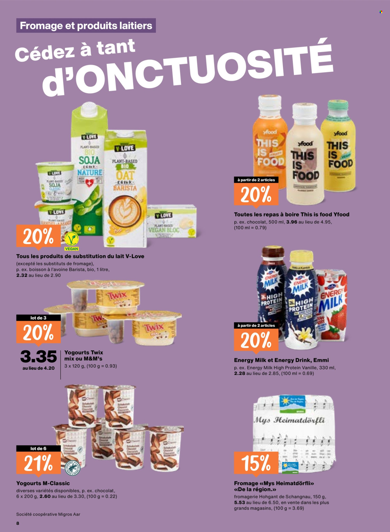Catalogue Migros - 4.6.2026 - 10.6.2026. Page 8. Page 8