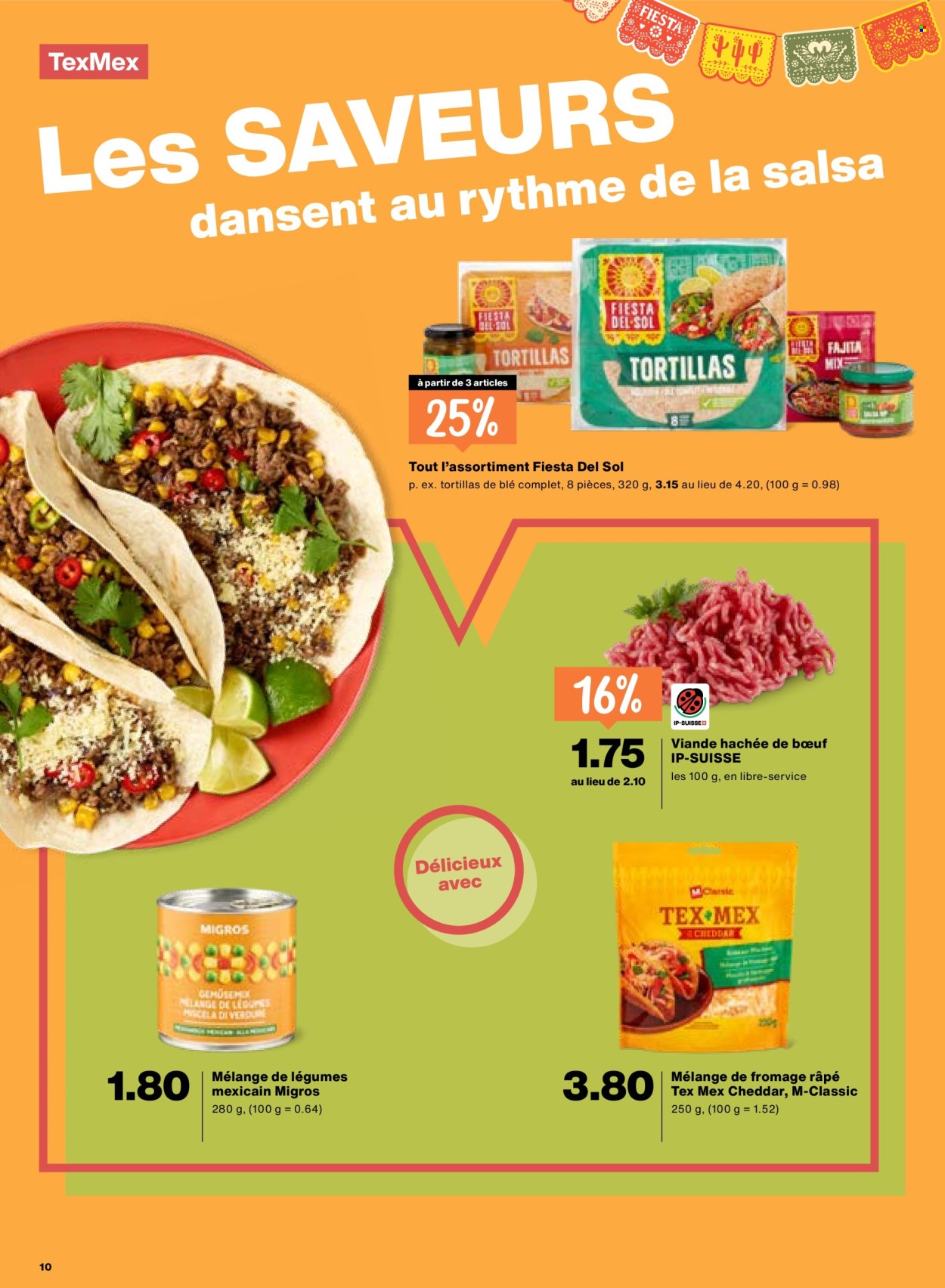 Catalogue Migros - 4.6.2026 - 10.6.2026. Page 10. Page 10
