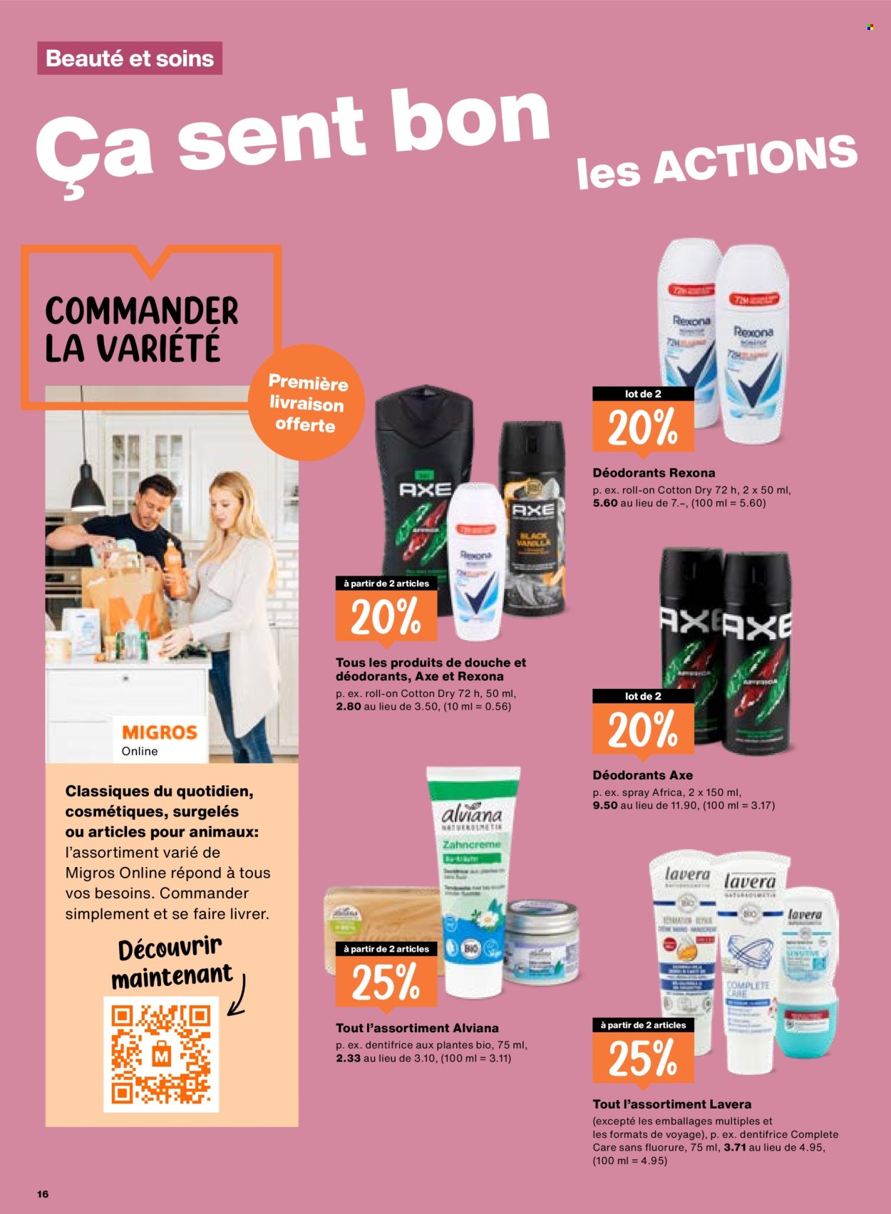 Catalogue Migros - 4.6.2026 - 10.6.2026. Page 16. Page 16