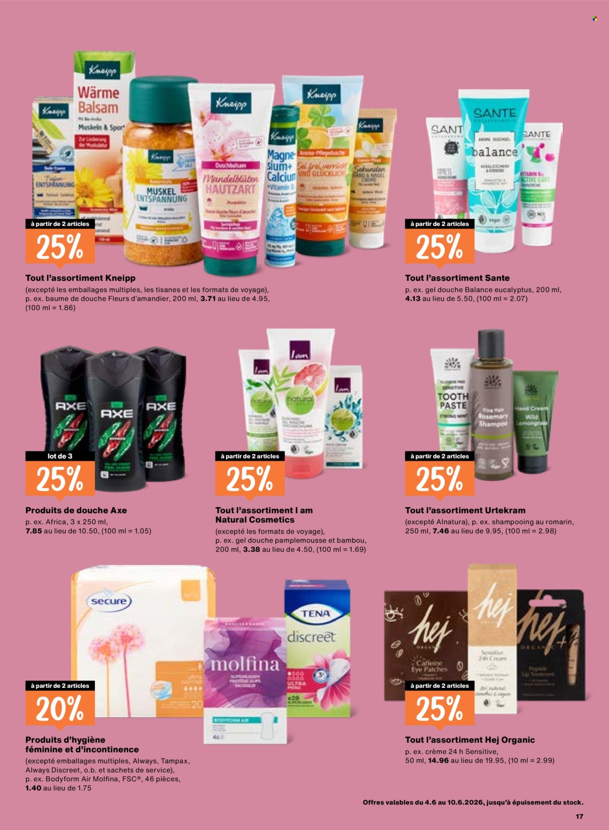 Catalogue Migros - 4.6.2026 - 10.6.2026. Page 17. Page 17
