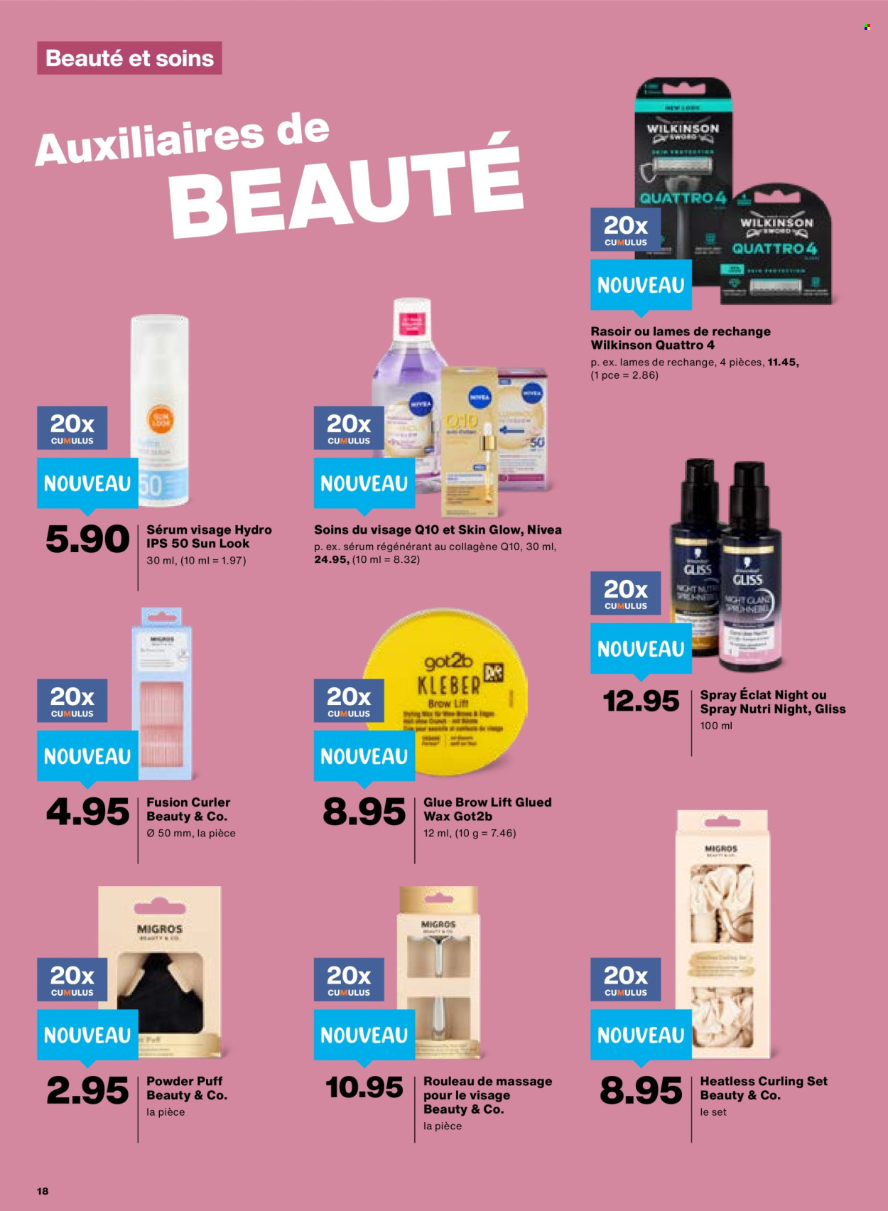 Catalogue Migros - 4.6.2026 - 10.6.2026. Page 18. Page 18
