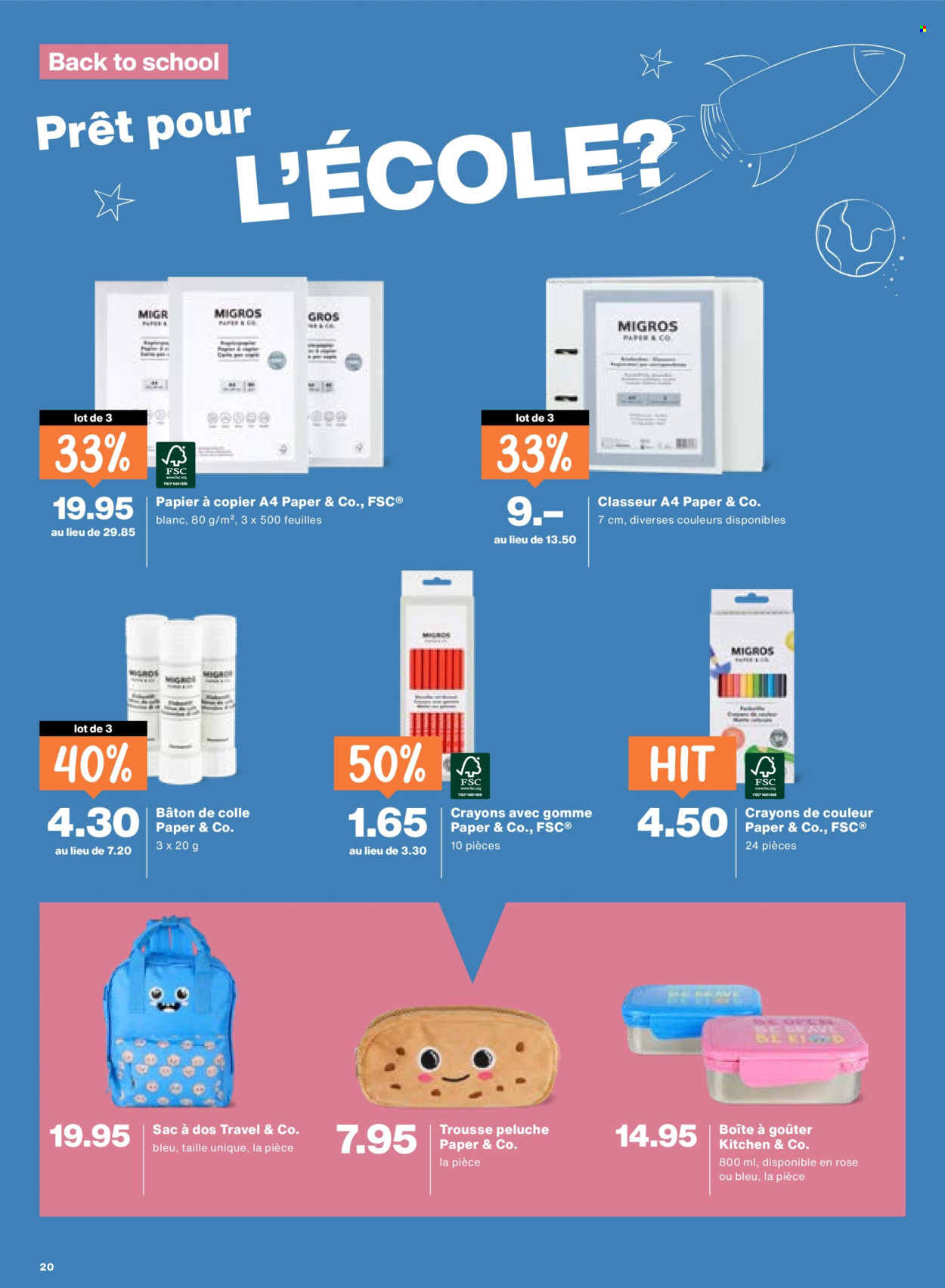 Catalogue Migros - 4.6.2026 - 10.6.2026. Page 20. Page 20