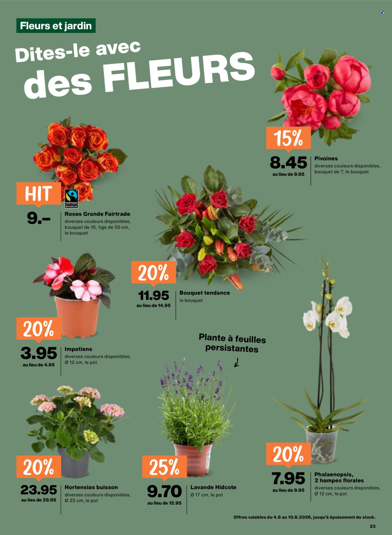 Catalogue Migros - 4.6.2026 - 10.6.2026. Page 23. Page 23