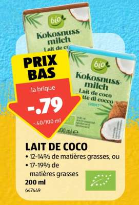 Kokosnussmilch