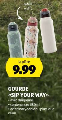 GOURDE «SIP YOUR WAY»