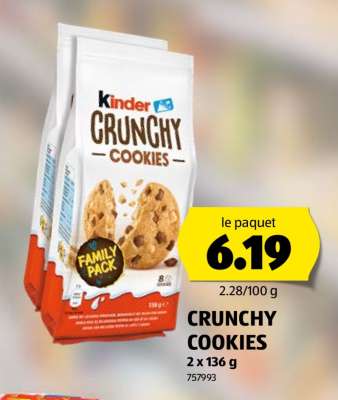 CRUNCHY COOKIES