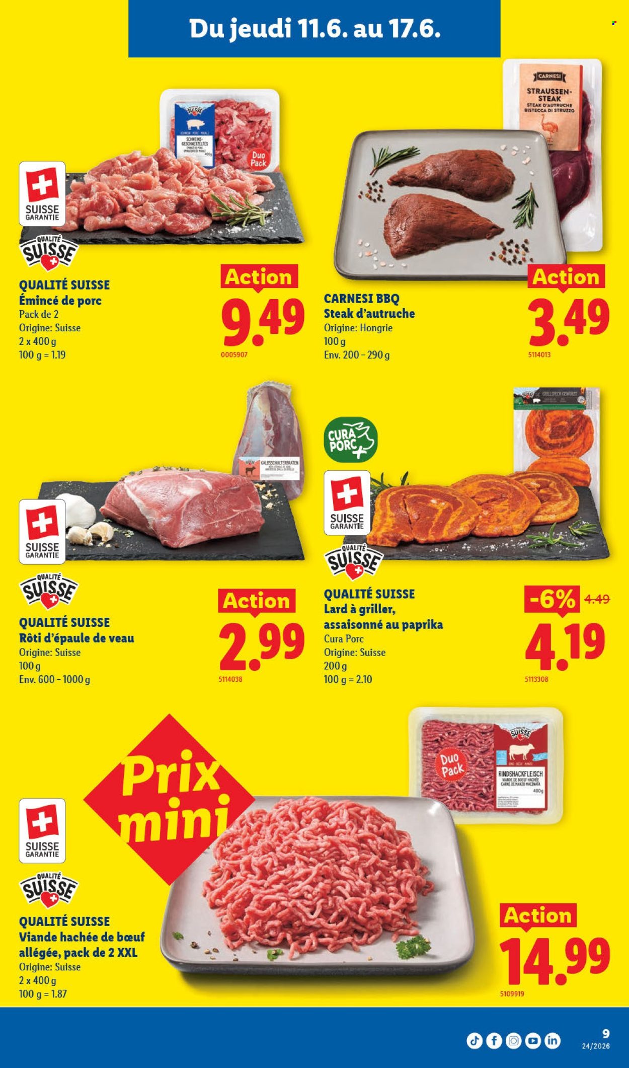 Catalogue Lidl - 11.6.2026 - 17.6.2026. Page 11. Page 11
