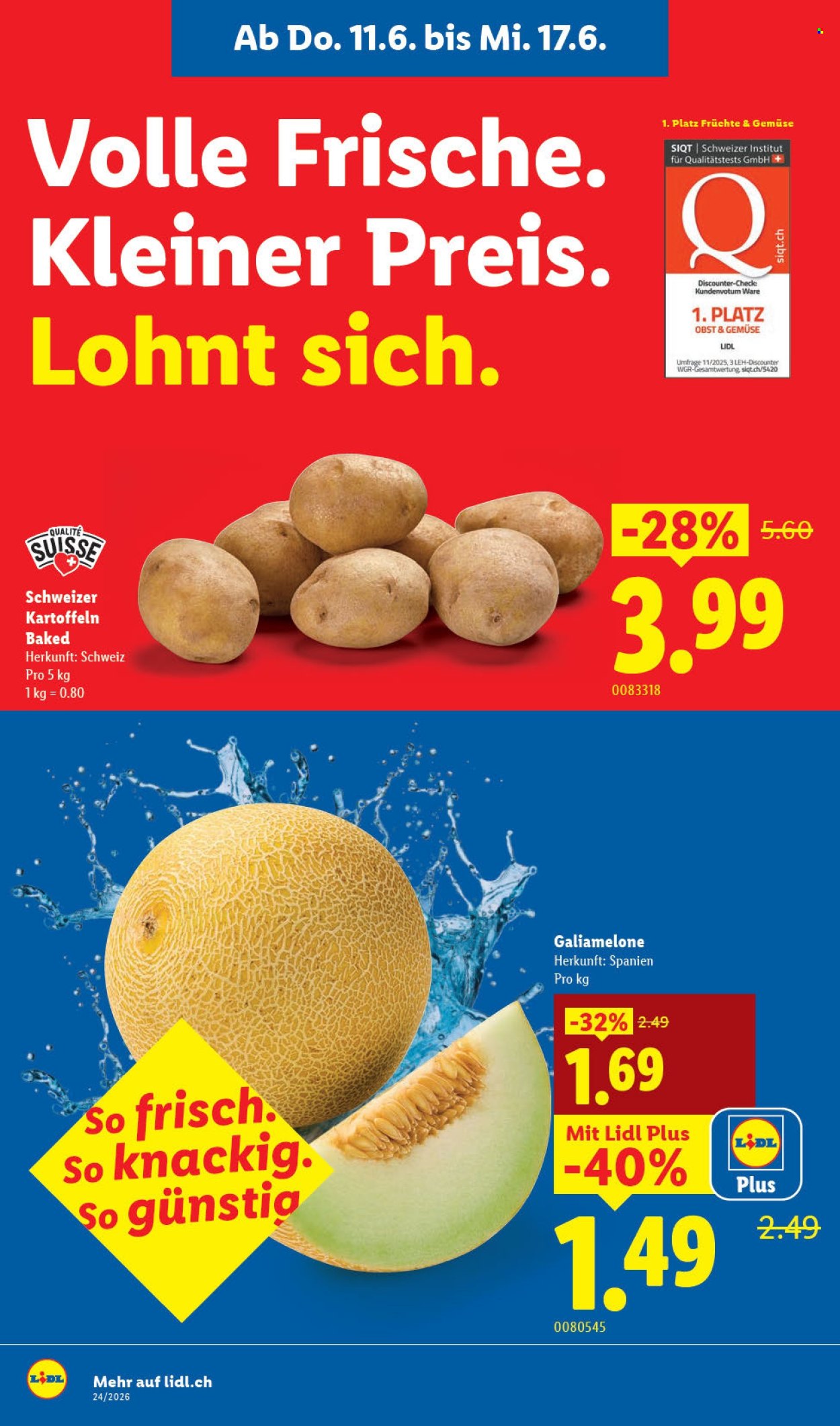 Catalogue Lidl - 11.6.2026 - 17.6.2026. Page 4. Page 4