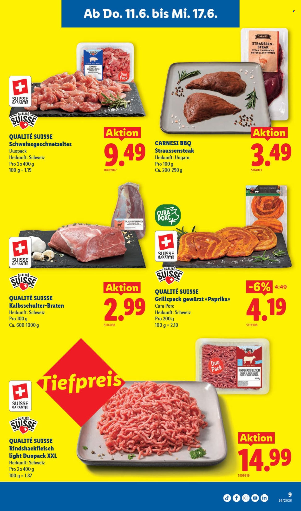 Catalogue Lidl - 11.6.2026 - 17.6.2026. Page 11. Page 11
