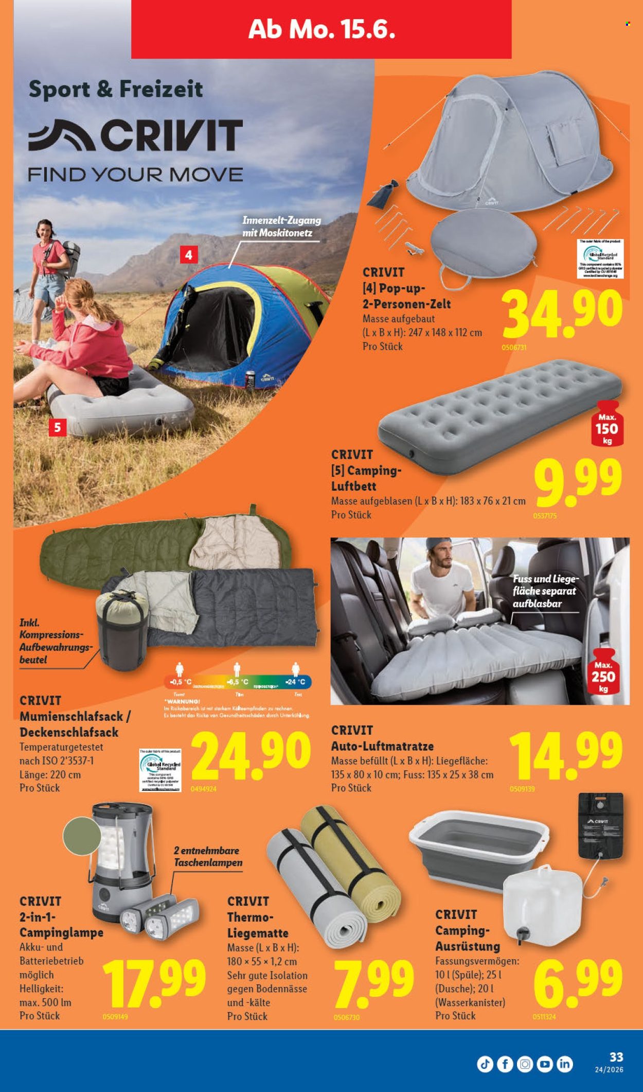 Catalogue Lidl - 11.6.2026 - 17.6.2026. Page 37. Page 37