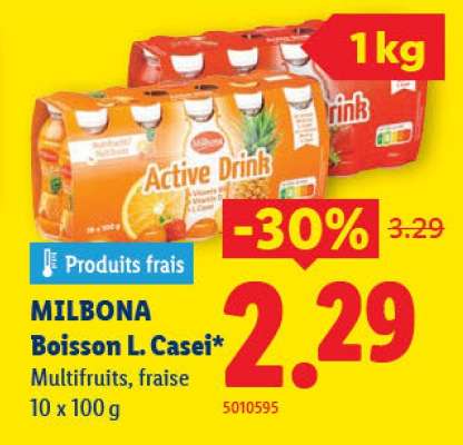 MILBONA Boisson L. Casei*