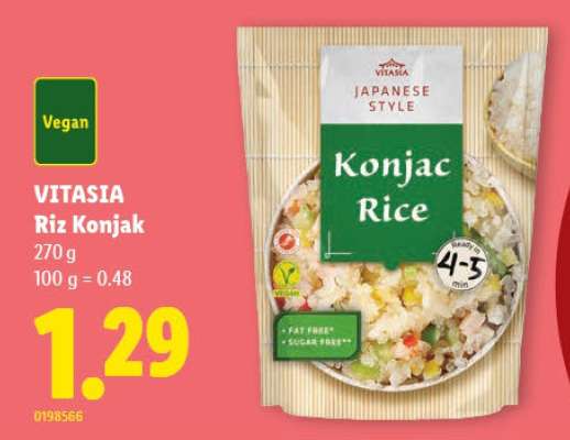 VITASIA Riz Konjak