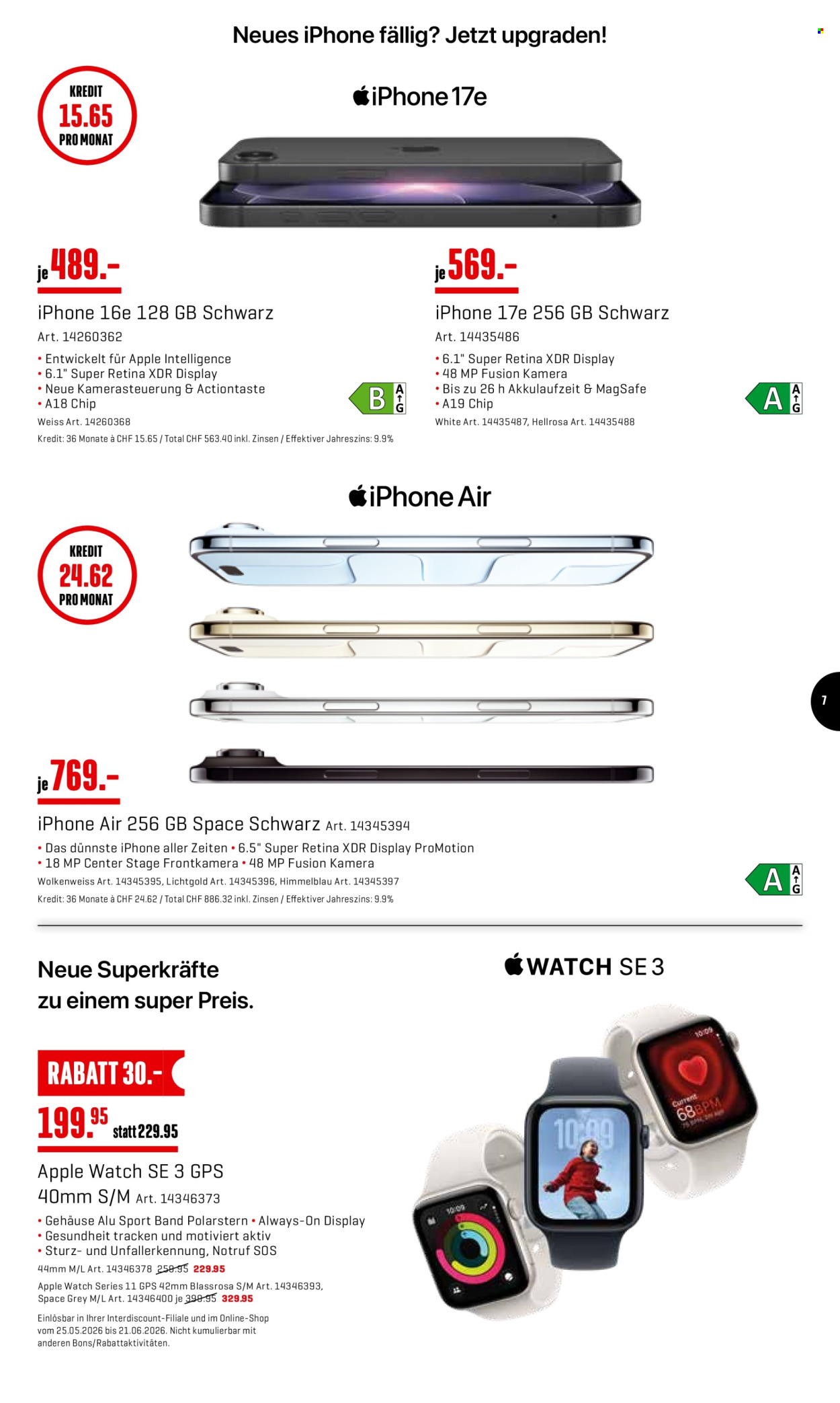 Catalogue Interdiscount - 8.6.2026 - 21.6.2026. Page 7. Page 7