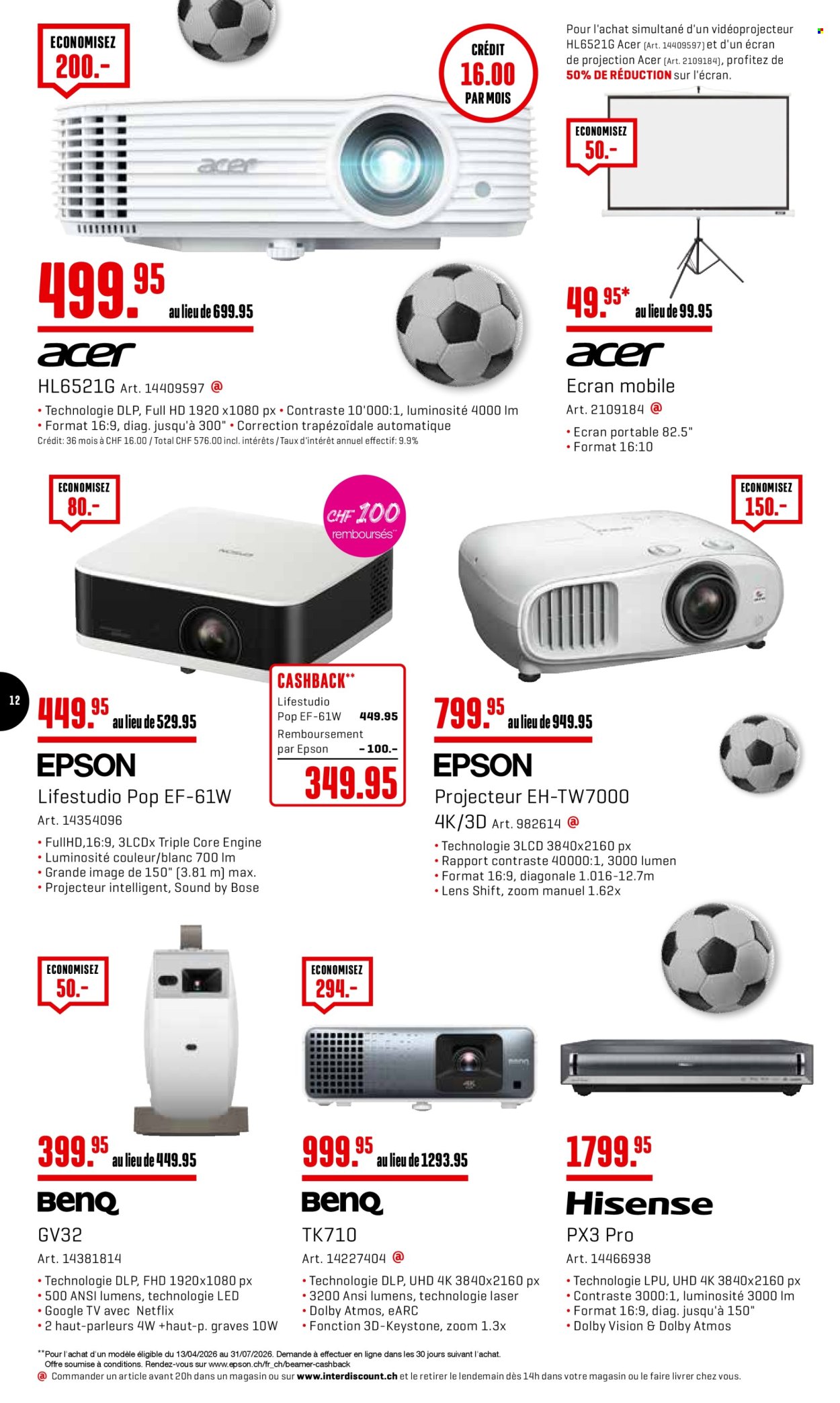 Catalogue Interdiscount - 8.6.2026 - 21.6.2026. Page 12. Page 12