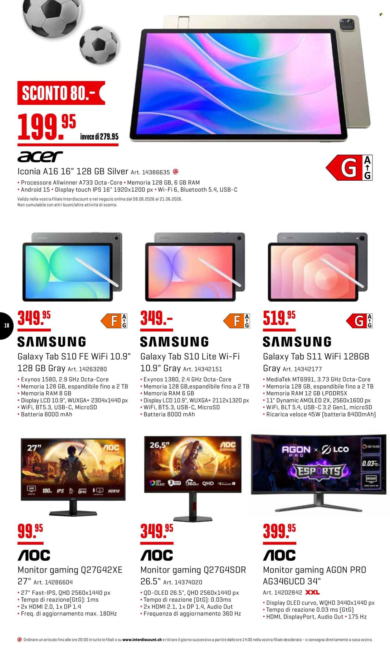 Catalogue Interdiscount - 8.6.2026 - 21.6.2026. Page 10. Page 10