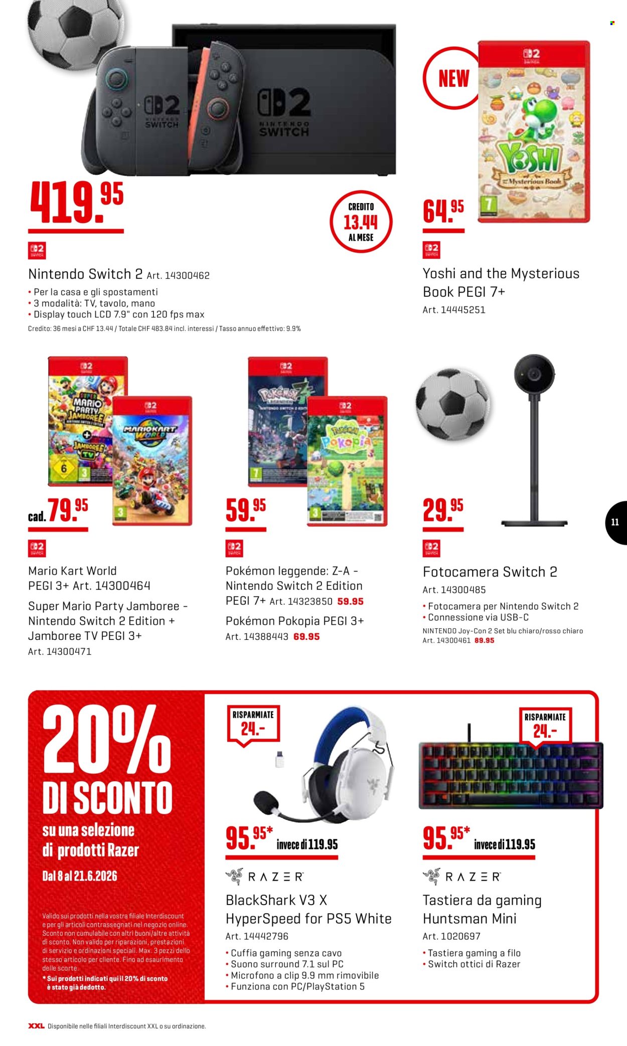 Catalogue Interdiscount - 8.6.2026 - 21.6.2026. Page 11. Page 11