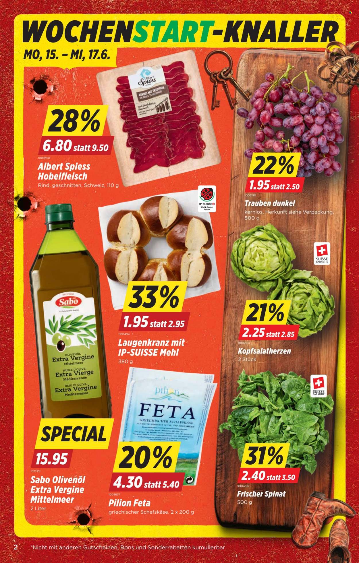 Catalogue Denner - 11.6.2026 - 17.6.2026. Page 2. Page 2